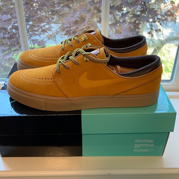 New Nike Sb Stefan Janoski Tan Suede 